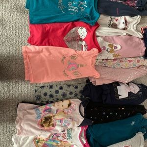 Girls sweater and long sleeve bundle